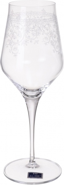 Набір бокалів для вина Contessa Royal White 450 мл 6 шт. Vema 