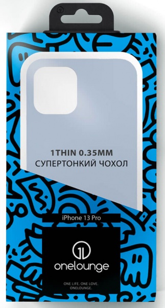 Чохол OneLounge 1Thin 0.35mm Sierra Blue для Apple iPhone 13 Pro (14228-2)