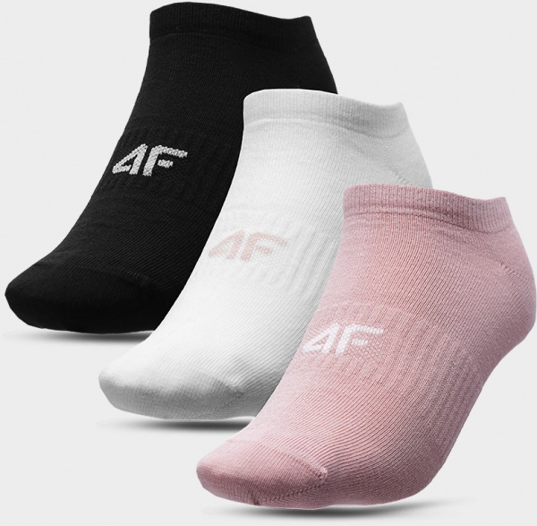 Шкарпетки 4F SOCKS CAS F156 (3PACK) 4FSS23USOCF156-91S р.35-38 різнокольоровий