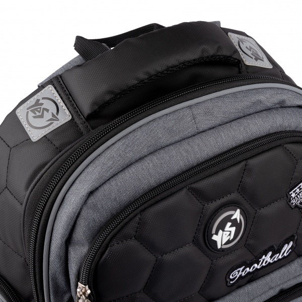Рюкзак школьный YES Sport S-87 Football черный