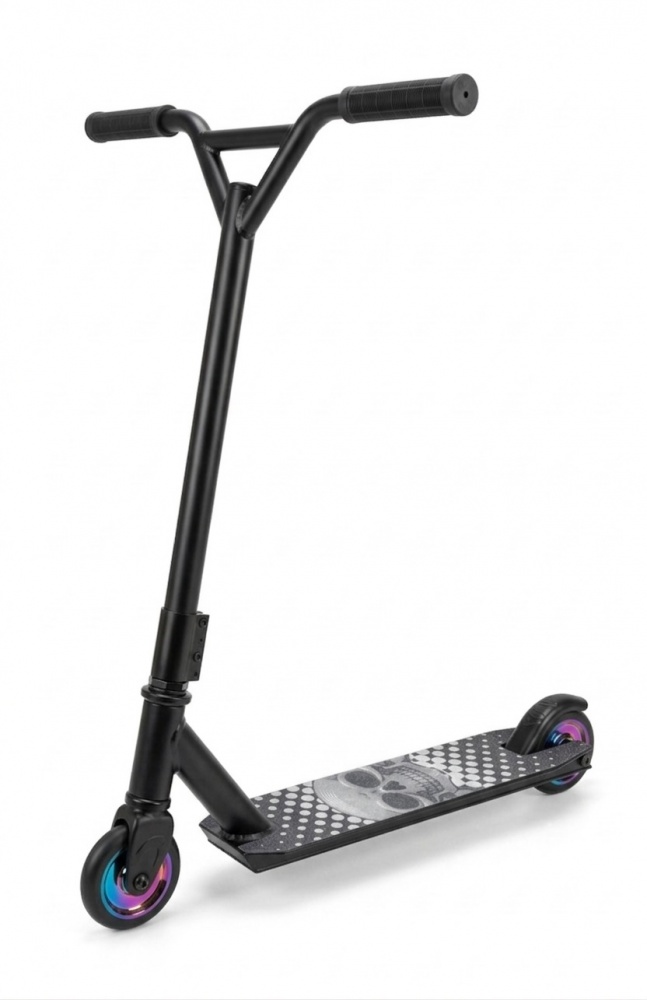 Самокат MaxxPro kids трюковий чорний LS211