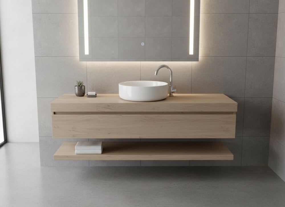 Умывальник Mixxen Toscana белый 40,5x40,5x13см MXWE0827