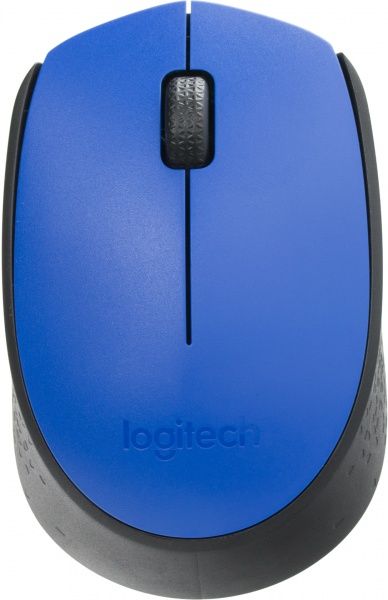 Миша Logitech Wireless Mouse M171 (910-004640) blue/black  