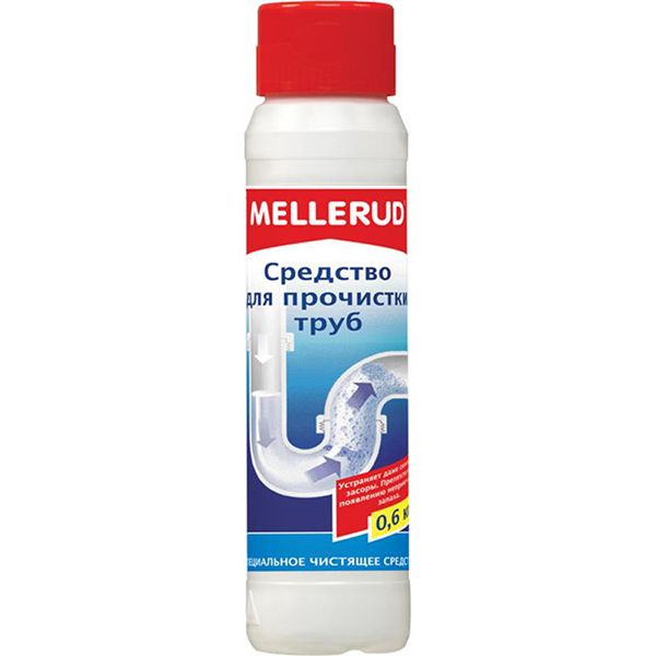 Средство для чистки труб Mellerud Drain Free 600 г