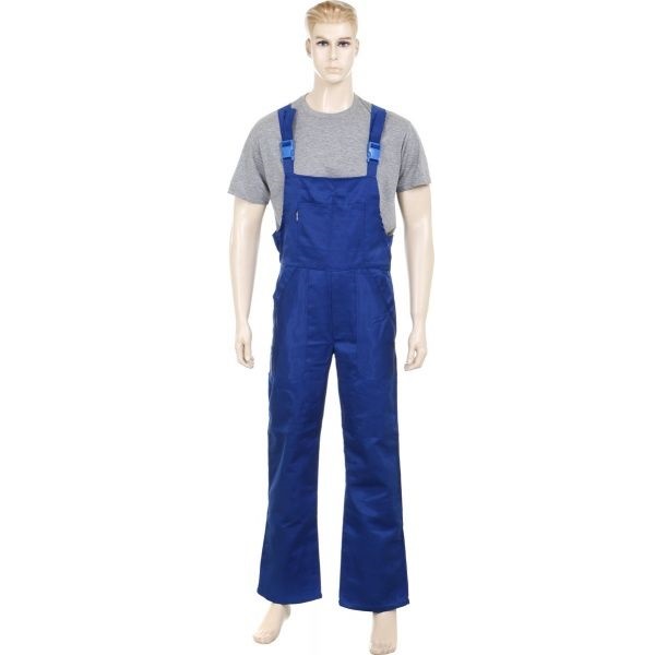 Костюм рабочий Торнадо Евро (куртка и полукомбинезон) рост 3/4 р. 52-54 васильковый