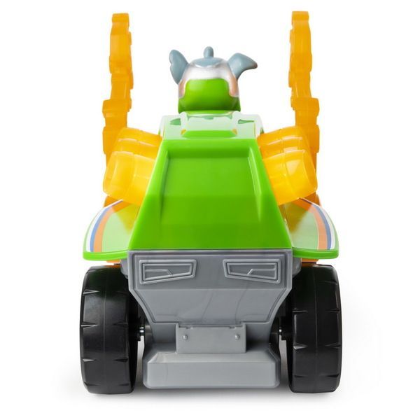 Игровой набор Spinmaster Щенячий патруль: Рокки с автомобилем-делюкс (серия Мегащенки) SM16776/7301 