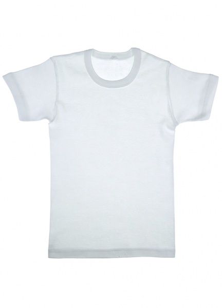 Майка дитяча для хлопчика DONI 7951 р.146-152 білий 