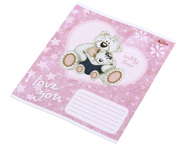 Зошит шкільний 12 аркушів у лінійку дизайн в асортименті Мрії збуваються