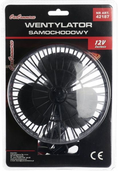 Вентилятор автомобільний CarCommerce