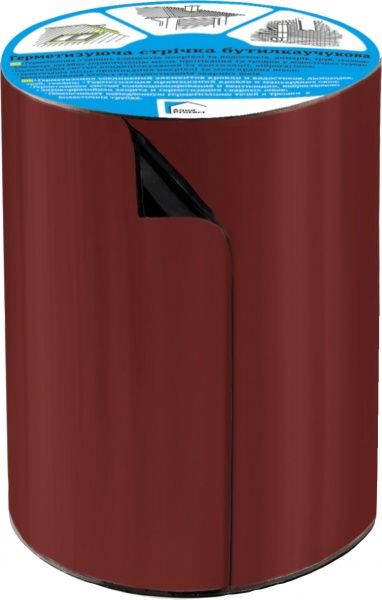 Лента герметизирующая бутилкаучуковая Aqua Protect 150 мм x 3 м красная