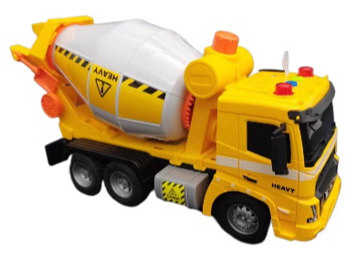 Іграшка SHANTOU YISHENG Автомобіль-бетоновоз інерційний зі світлом і звуком 1:16 A1110-2