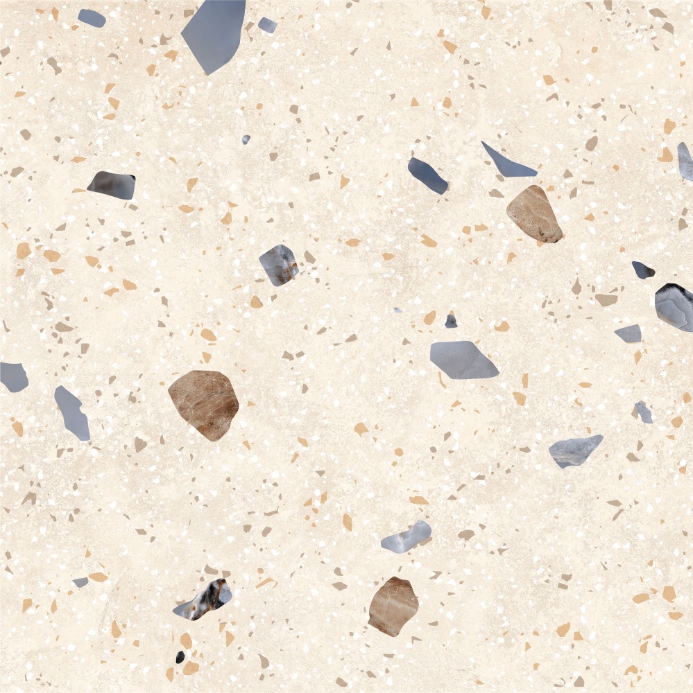 Плитка Allore Group Kompas Chips Ivory F P NR Mat 47x47 см