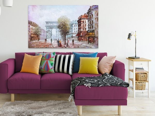 Репродукция Paris2 58-13 80x50 см 