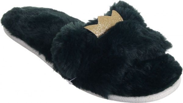 Взуття домашнє La Nuit Home Королева р. 36/37 темно-зелений 