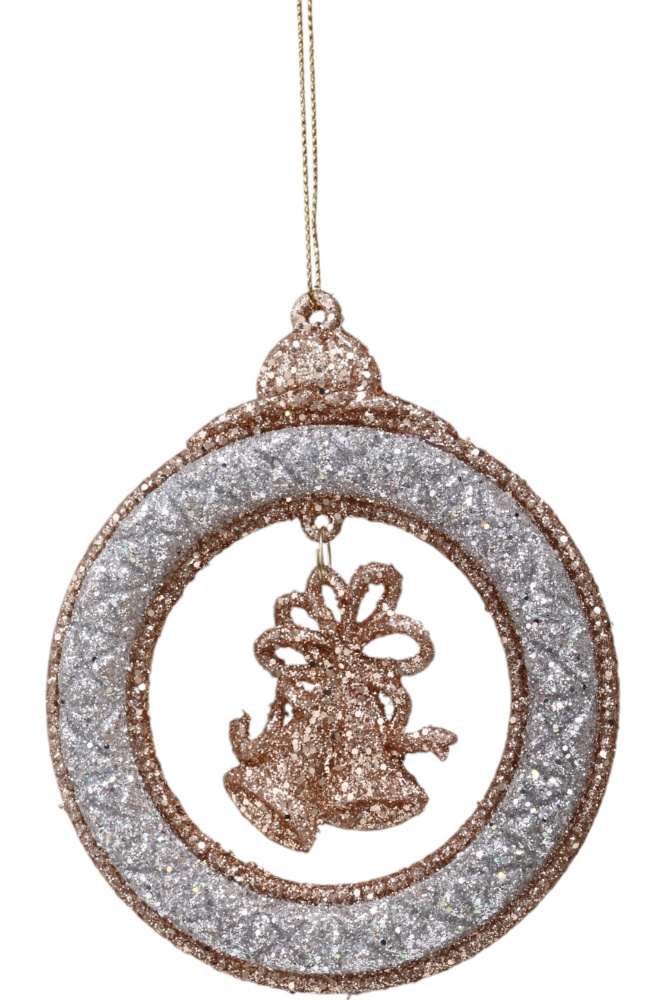 Підвіска пластикова санки/ з присипкою асорт. EPI-P100801