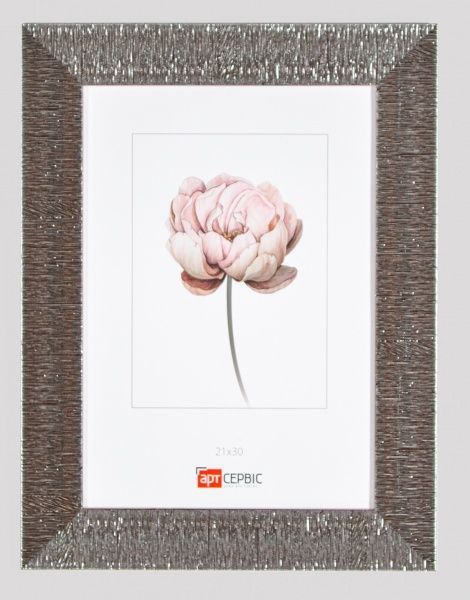 Рамка для фото Арт-Сервіс ЭА-01692 21х30 см коричневий зі сріблястим 