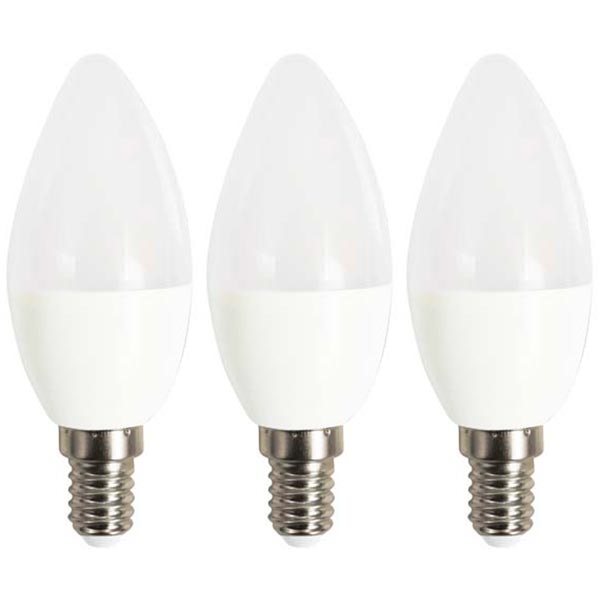 Лампа LED Feron Optima LB-537 C37 6 Вт E14 2700K 3 шт
