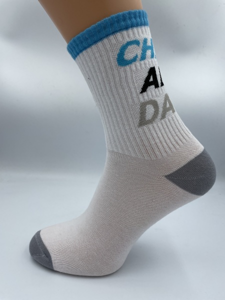 Шкарпетки чоловічі Cool Socks 2351 р. 29-31 білий 1 пар 