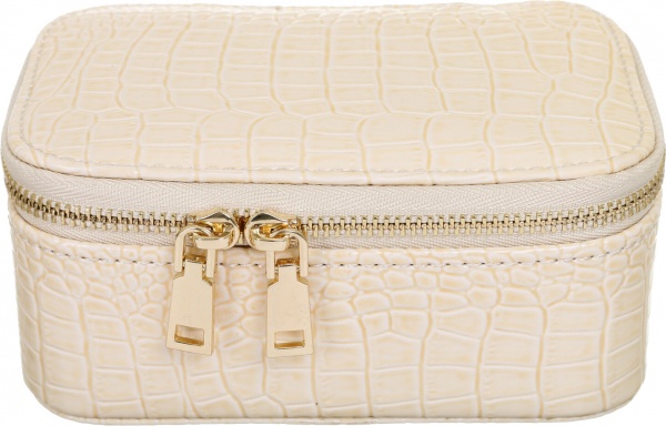 Шкатулка для украшений Royal weave 13х8х5,5 см бежевая
