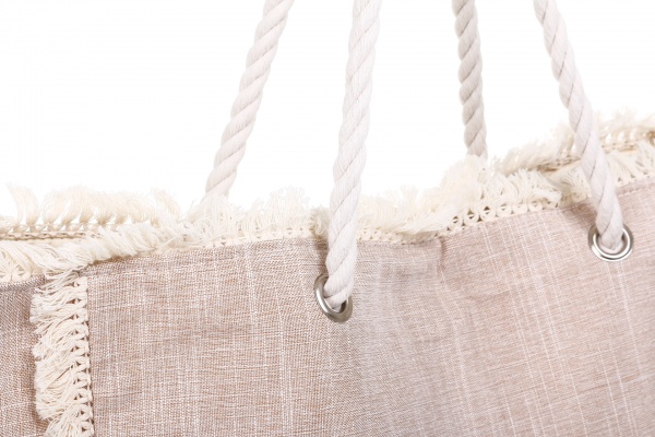 Сумка пляжная AVL Square 35x53x14 бежевый