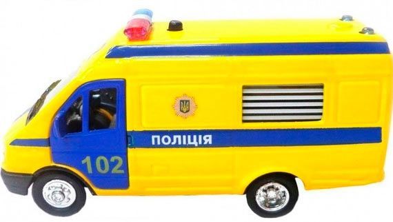 Автомодель Газель Поліція CT-1276-17PU