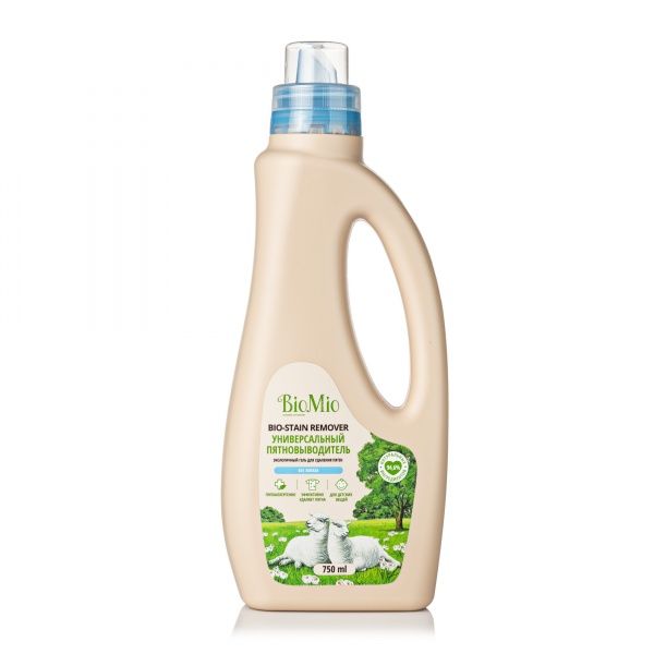 Гель BioMio еко для дорослої та дитячої білизни Bio-Stain Remover 1500 мл