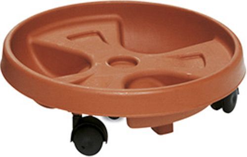 Піддон пластиковий Stefanplast Roller круглий (11300) світло-коричневий 