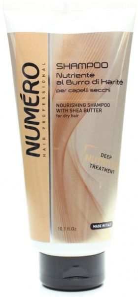 Шампунь Brelil Numero питательный на основе масла карите 300 мл