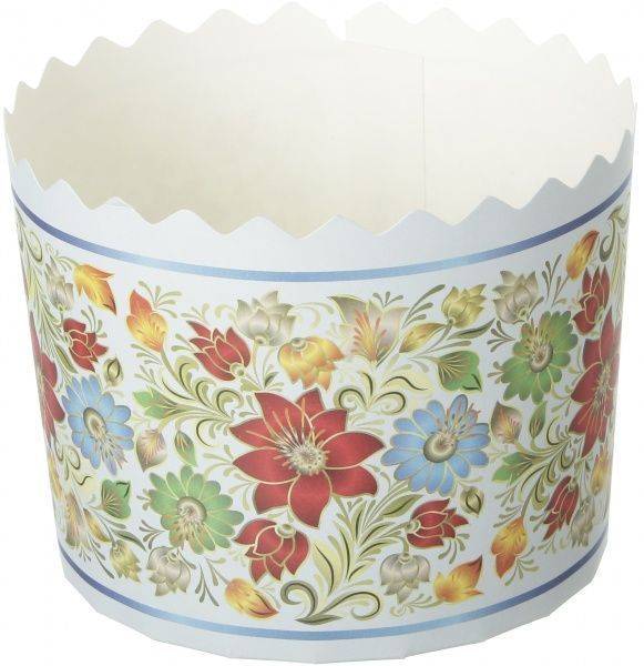 Форма для кулича бумажная Премиум d 110 мм