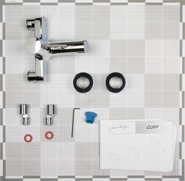 Смеситель для ванны Jacob Delafon Cuff Е45532-СР