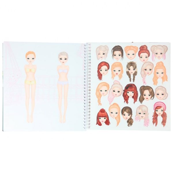 Альбом для творчества Motto с наклейками Наряды меня 410452