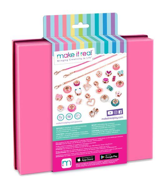 Набор для изготовления украшений Make it Real Розовое сияние MR1722