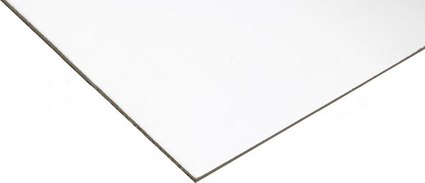 ДВП ламінована 2745х1700х2,5 мм білий