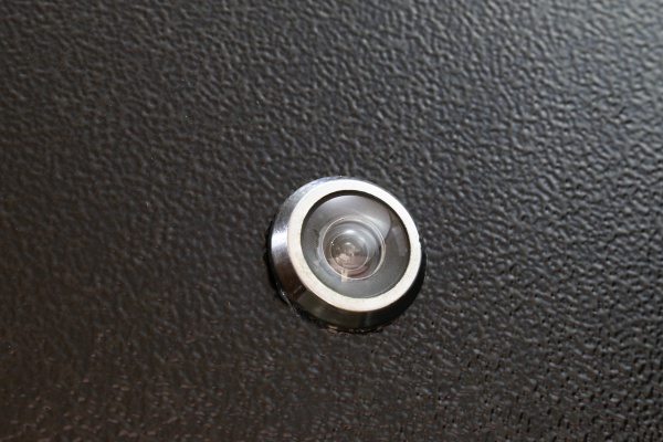 Двері вхідні металеві Y1S001C053+P044C271 чорний 2050x960 мм ліві