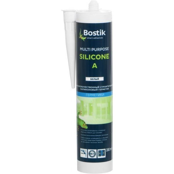 Герметик силіконовий Bostik Multi Purpose Silicone A білий 280мл