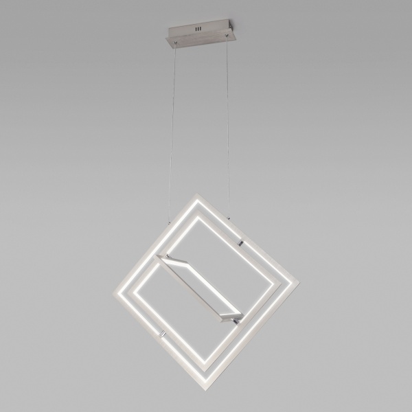 Підвіс Strotskis Maya LED 50 Вт білий/срібло 90224/3 (срібло) 