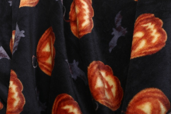 Плед Halloween Pumpkin 160x200 см різнокольоровий La Nuit 