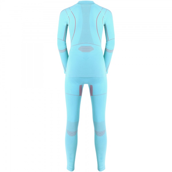 Комплект термобелья Viking UNDERWEAR FLIPER KIDS SET 500/25/7412/7046 р.140 бирюзовый