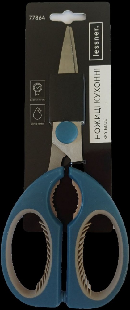 Ножиці універсальні Lessner Sky Blue 22 см