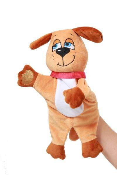 Мягкая игрушка Анна кукольный театр Песик 38 см