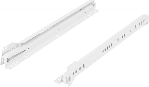 Комплект направляющих Hafele 431.06.742 роликовых 400 мм белый