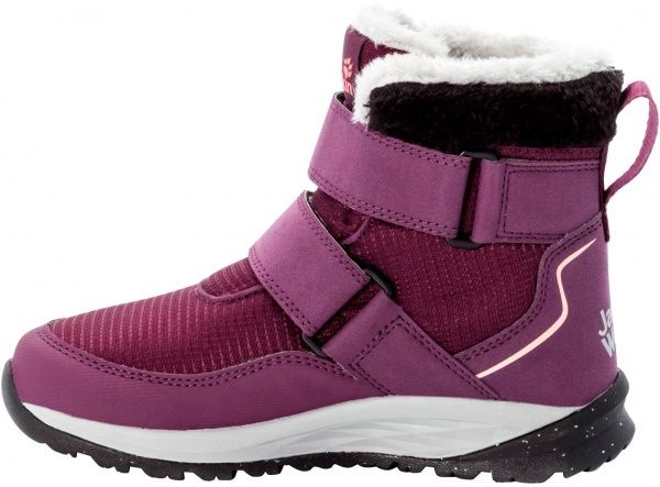 Черевики Jack Wolfskin POLAR WOLF TEXAPORE MID VC K 4036172-2845 р. EUR 32 темно-рожевий