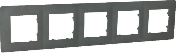 Рамка пятиместная Plank Electrotechnic Classic универсальная базальт PLK1050731
