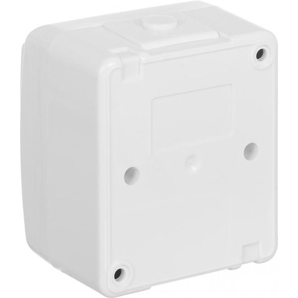 Выключатель двухклавишный HausMark Power без подсветки 10 А 250В белый HSN-SWP.H2C44G2W1-WH