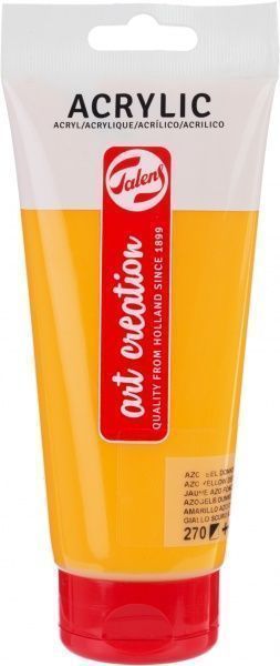 Фарба акрилова (270) AZO Жовтий темний 200 мл Talens Art Creation Royal Talens
