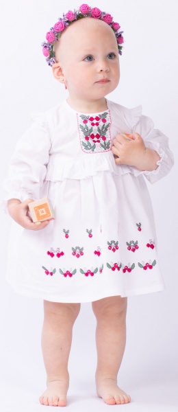 Платье Эдельвика р.68 белый 115-21/00 