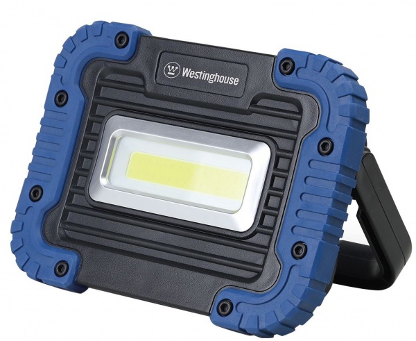Фонарь прожекторный Westinghouse WF56-4LR6CB 8 Вт COB LED + 4xAA /LR6 в комплекте черный с синим