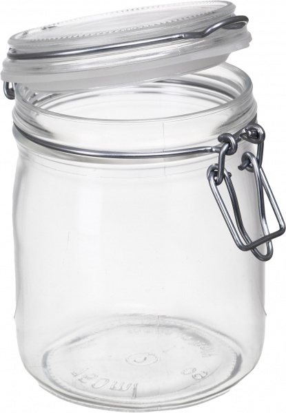 Банка для сыпучих с бугельной крышкой 0,75 л Borgonovo