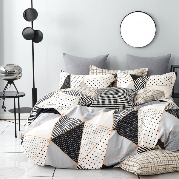 Комплект постельного белья 2,0 Коимбра разноцветный Homeline 