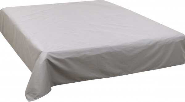 Простирадло 180x220 см світло-сірий La Nuit 